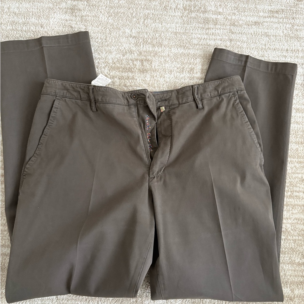 Robert Graham Men's Chocolate Chinos